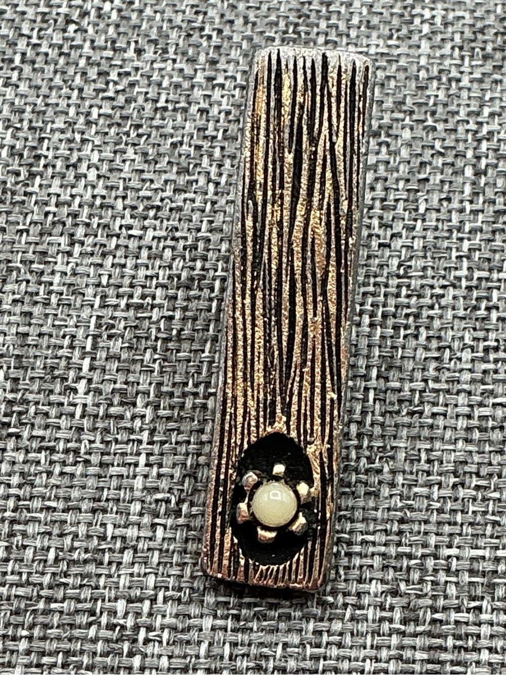 Gold-Tone Vintage 60s Tie Clip